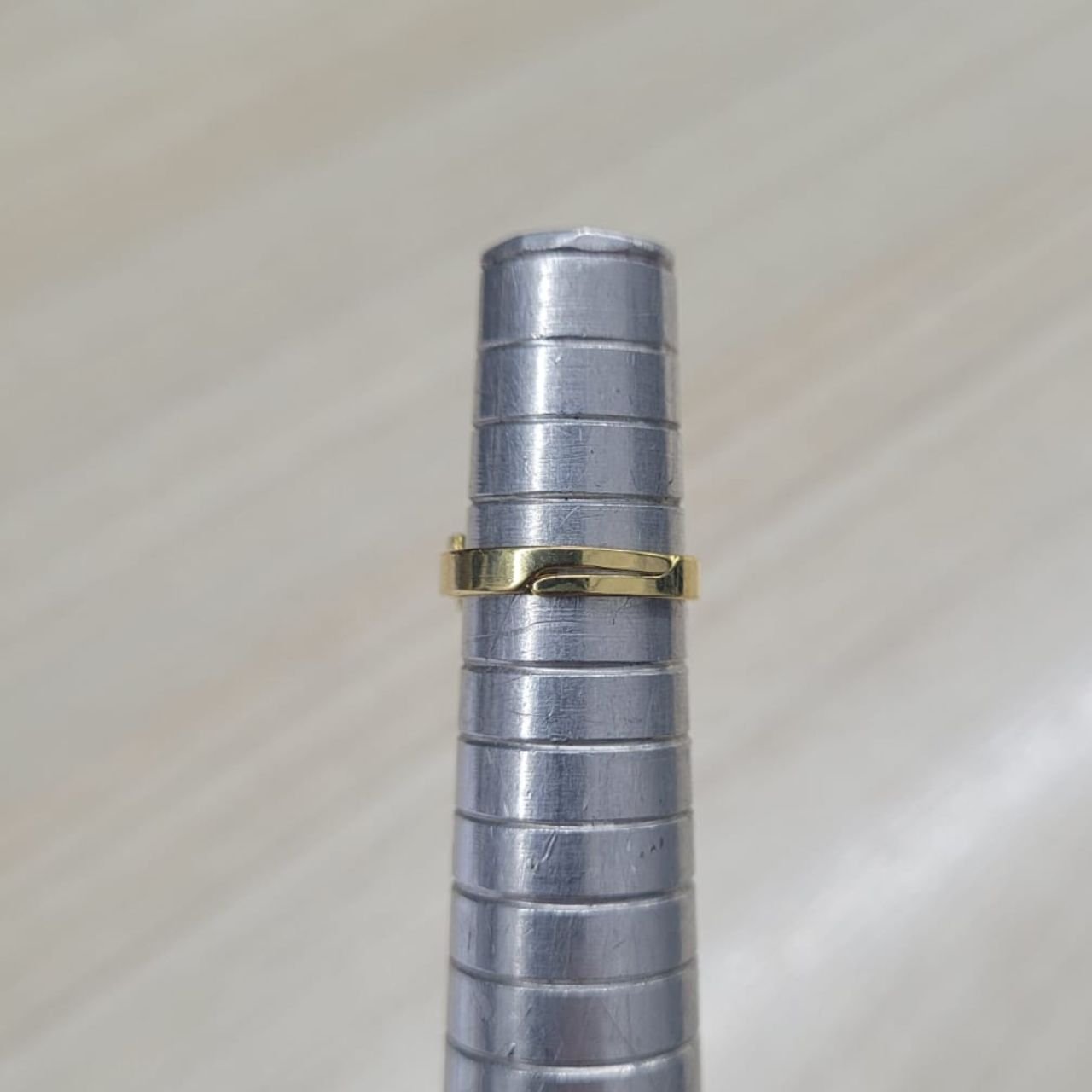 Anel Dourado Infantil Maçãzinha
