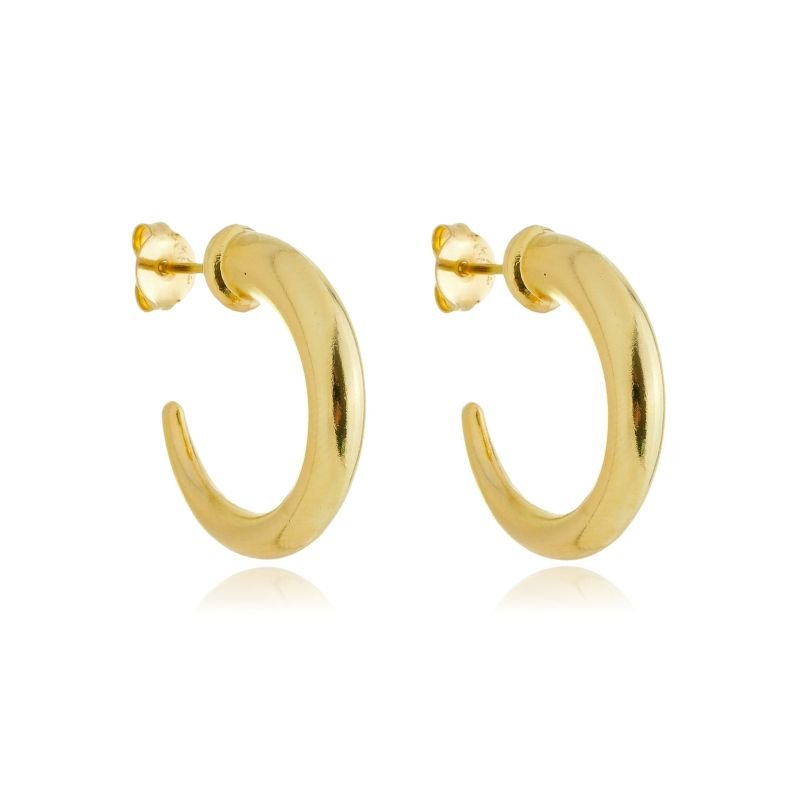 ARGOLA TARRAXA FORMATO BOLEADA LISA 2,3CM